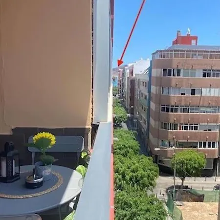 2 Min Dalla Loft Terrazza Casa Gialla * 라스팔마스